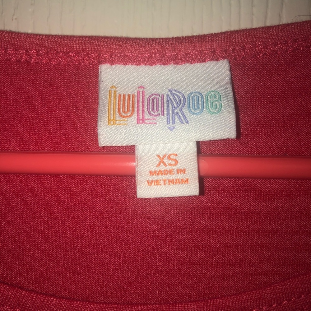 Amazing Solid Xs Lularoe Irma - image 3